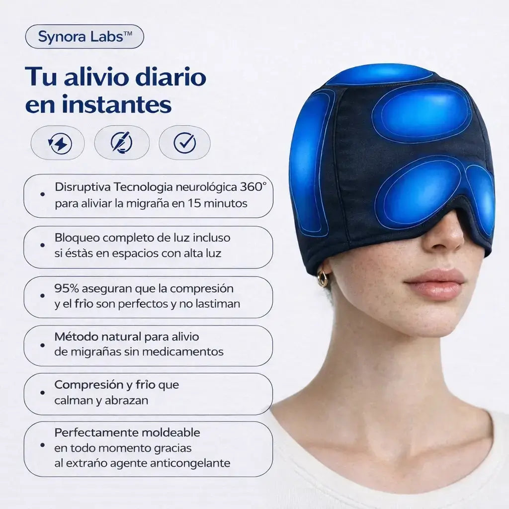 MigraZen™ Gorro Crioterapéutico 360°